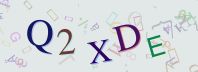 This is a captcha-picture. It is used to prevent mass-access by robots. (see: www.captcha.net)